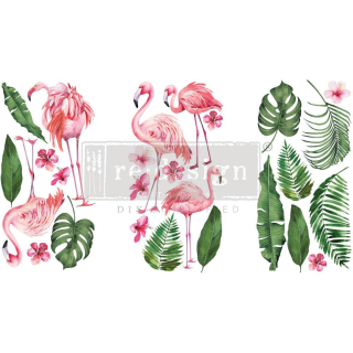 Transfer Flamingo Pink
