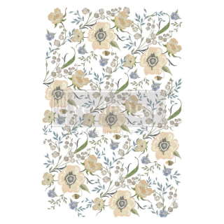 Transfer Goldenrod Florals 