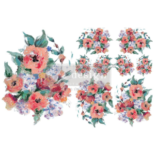 H2O Transfer Brilliant Blooms