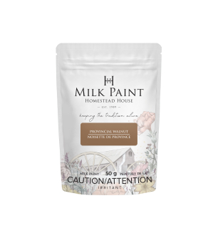 Milk Paint Wood Stain moridlo na drevo a mliečna farba - Provincial Walnut - 50gr 