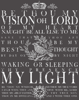 IOD Décor Transfer "Be Thou My Vision" S
