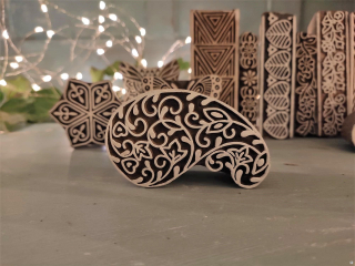 Pečiatka paisley 6